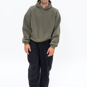 Hoodie on model, photo 1 — 194 cm / 90 kg · Size XL