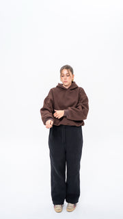 Hoodie on model, photo 3 — 170 cm / 59 kg · Size S