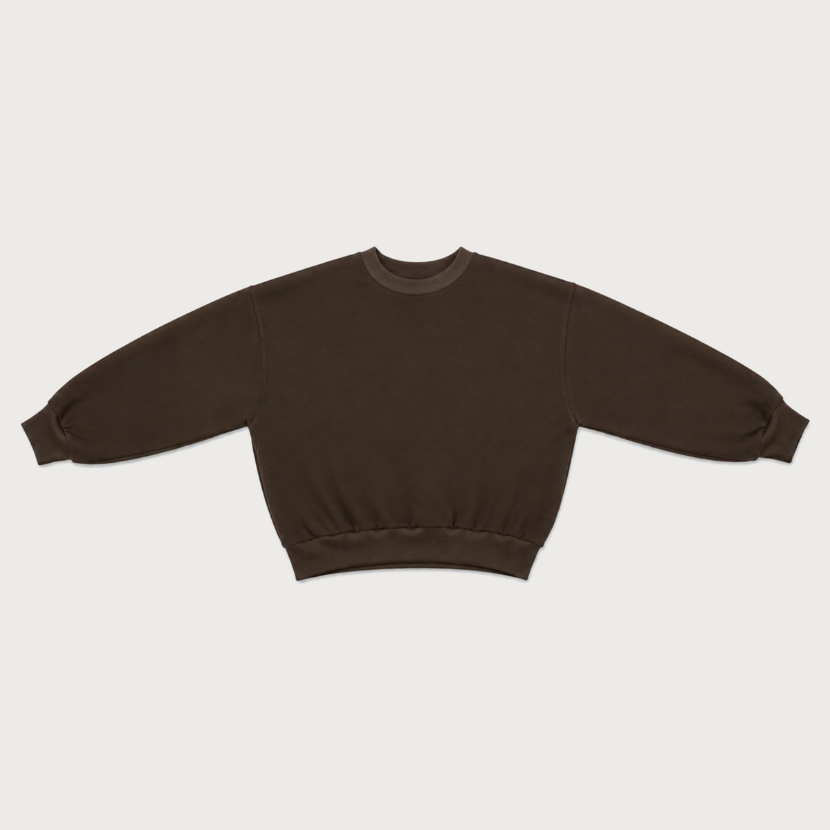 SWEATSHIRT brown