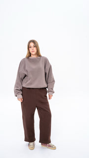 Sweatshirt on model, photo 2 — 170 cm / 59 kg · Size S