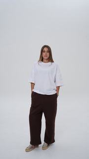 Long sleeve T-shirt on model, photo 3