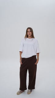 Long sleeve T-shirt on model, photo 4