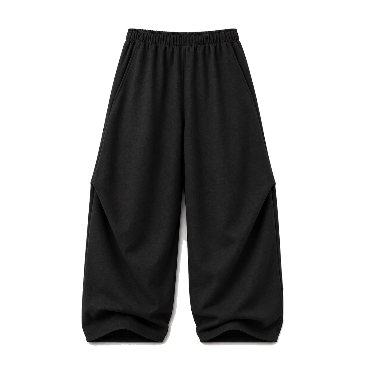 V SHAPED JEANS black